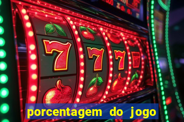 porcentagem do jogo fortune tiger